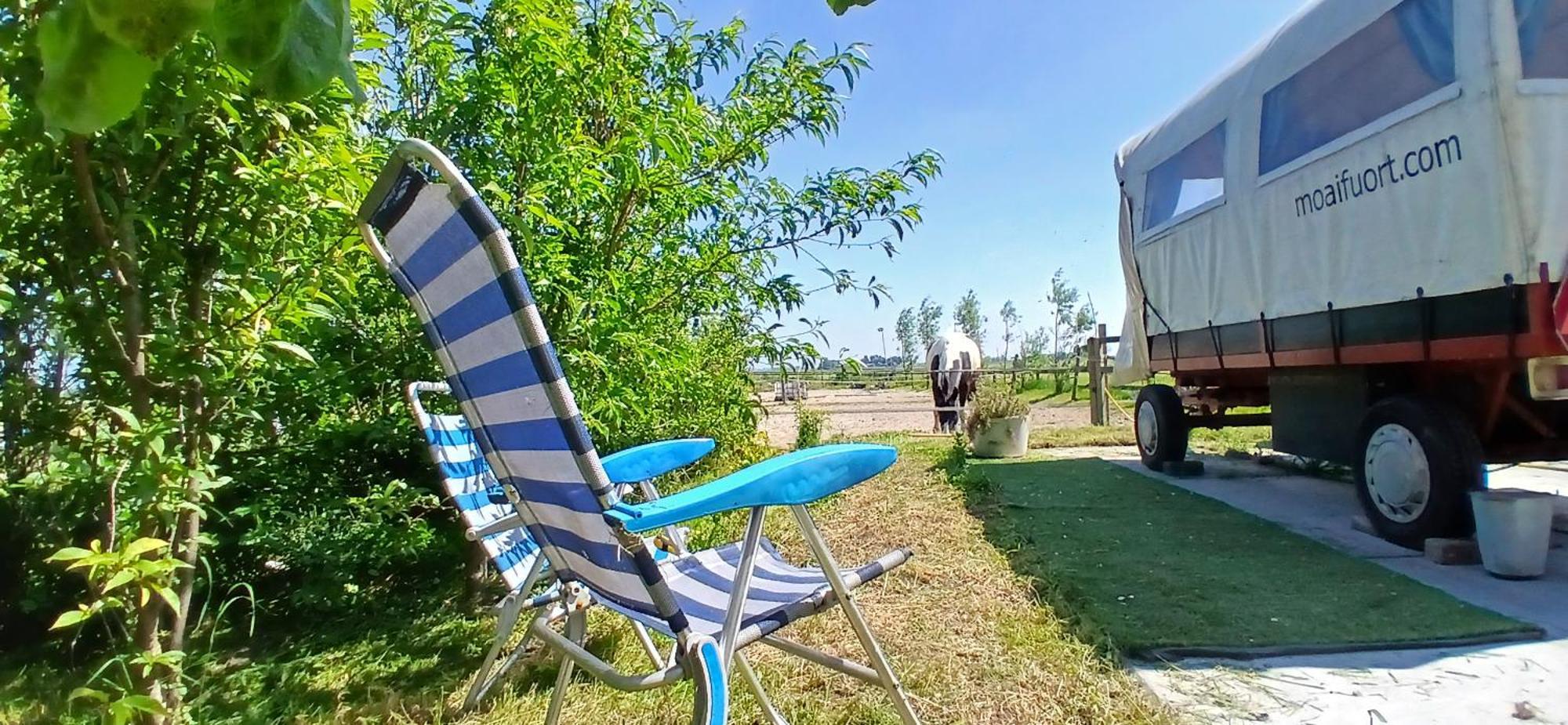 De Huifkar, Trekkershut Bij Sneek Hotel Hommerts Ngoại thất bức ảnh